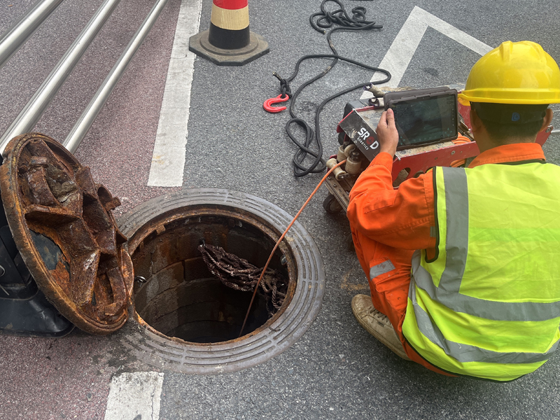 石湫市政管道内窥检测