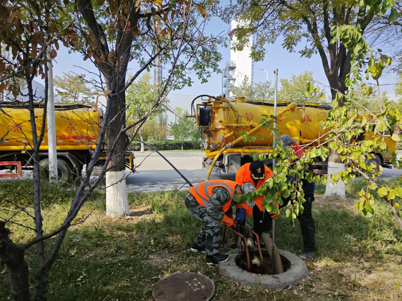 石湫厂区管道清洗